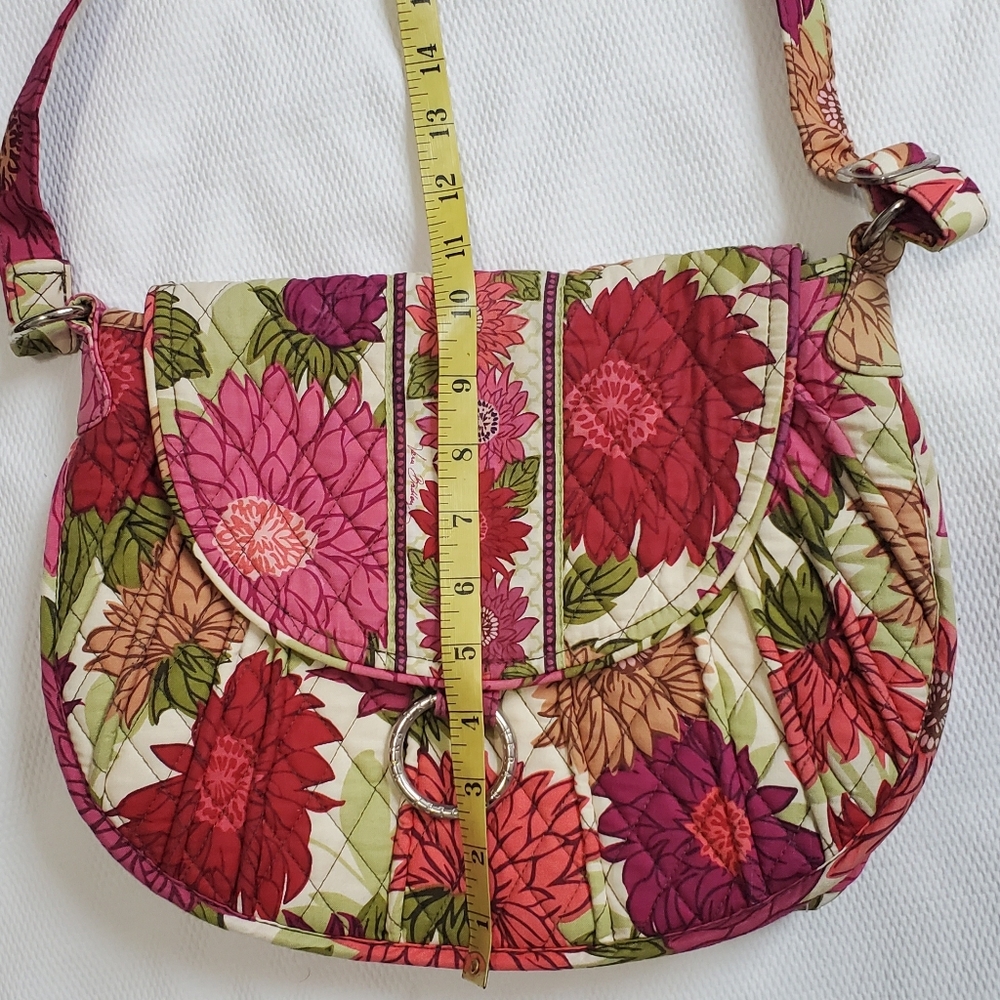 Vera Bradley Hello Dahlia Quilted Crossbody Bag - Picture 10 of 10
